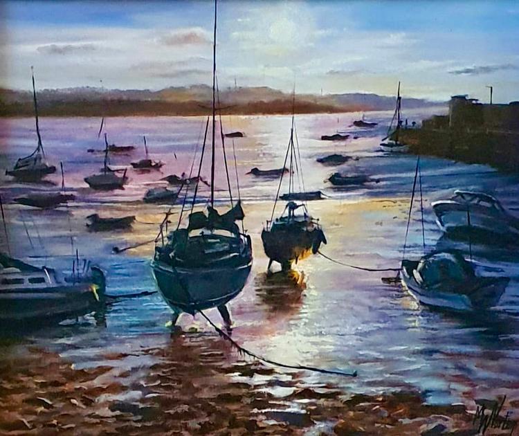 Late Afternoon At Skerries Harbour