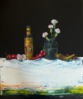Cholula, Chilli Peppers and Carnations by Rebekah Mooney