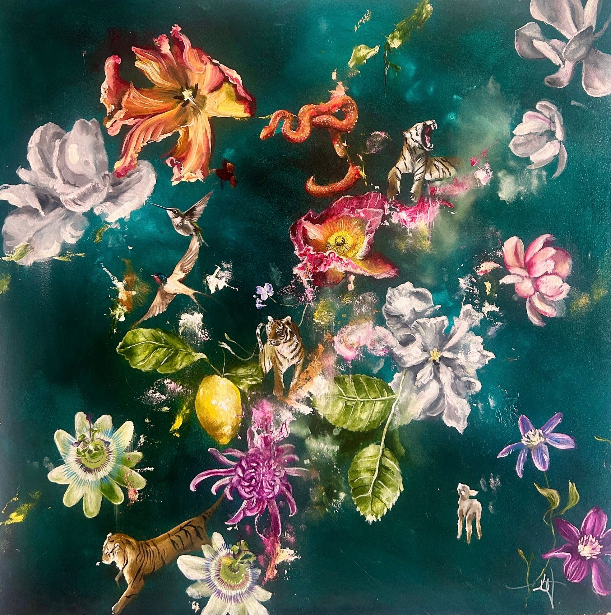 Original Emerald Flush by Katy Jade Dobson