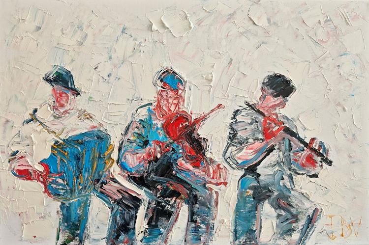 Fiddle, Box and Flute