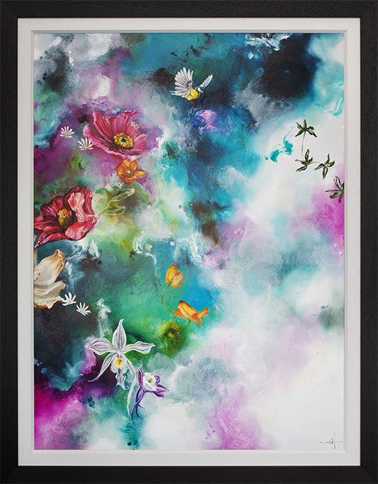 Original Opal I & Opal II Diptych by Katy Jade Dobson