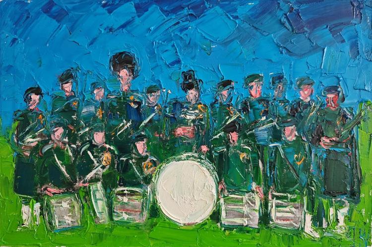 The Old Kilcar Pipe Band