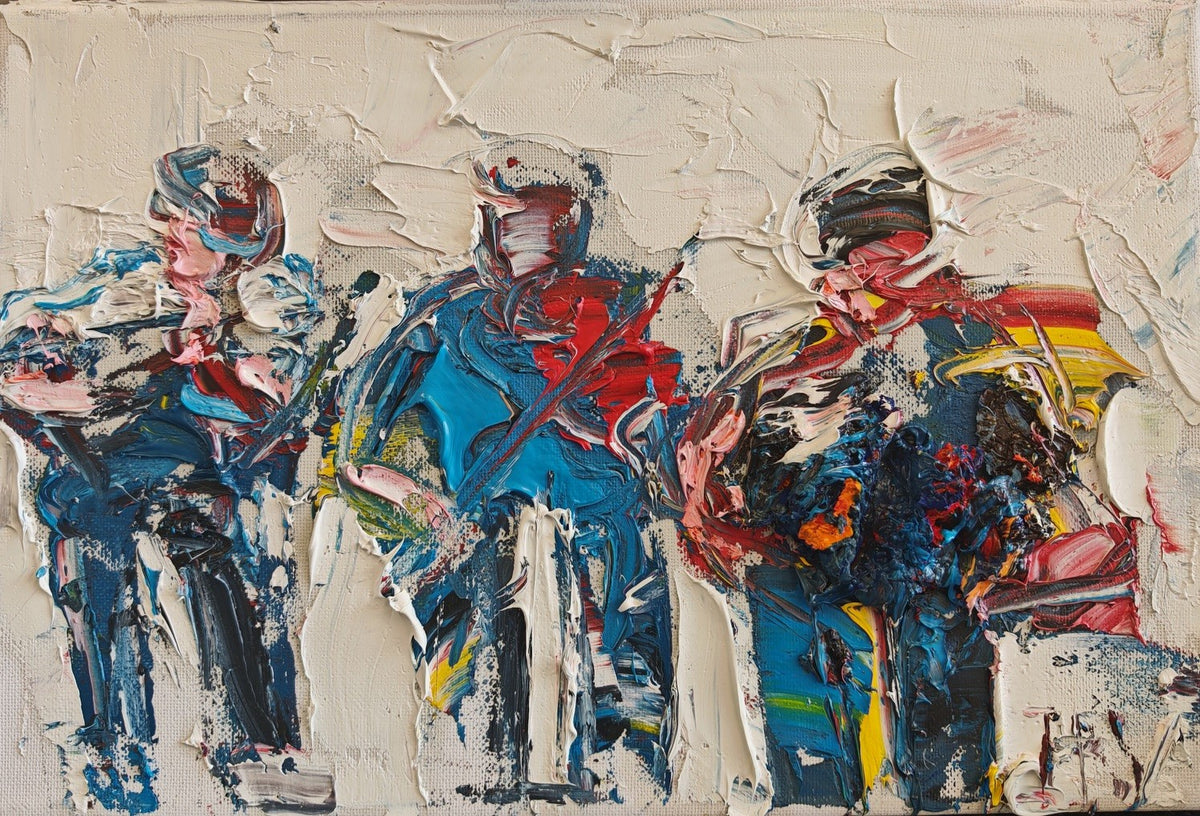 Three Musicians by JB Vallely