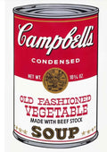 Campbell's Soup II, Old Fashioned Vegetable (F. & S. II.54) by Andy Warhol