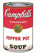 Campbell's Soup I, Pepper Pot (F. & S. II.51) by Andy Warhol