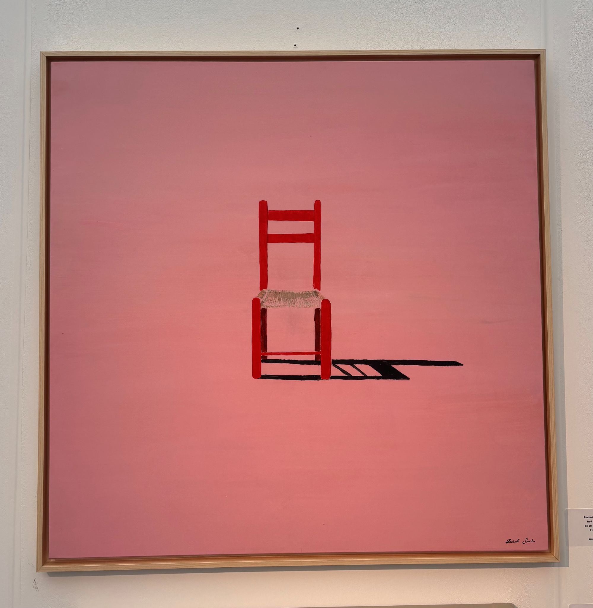 Red Chair by Rachael Smith