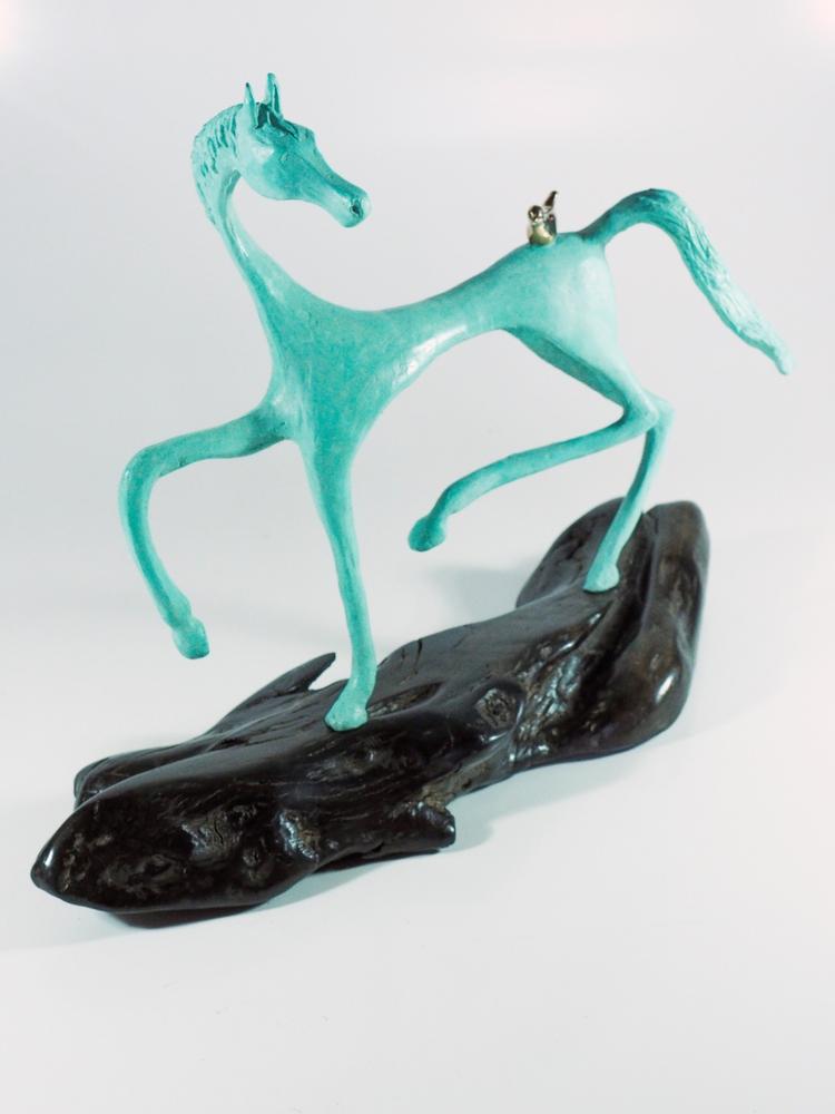 Bird On Horse