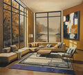 Ocher Interior by Igor Taritas